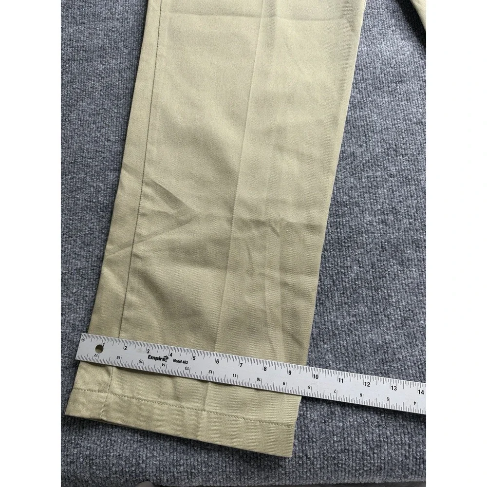 Dickies Men's Original Fit Work Pants Khaki 40x32 Brown